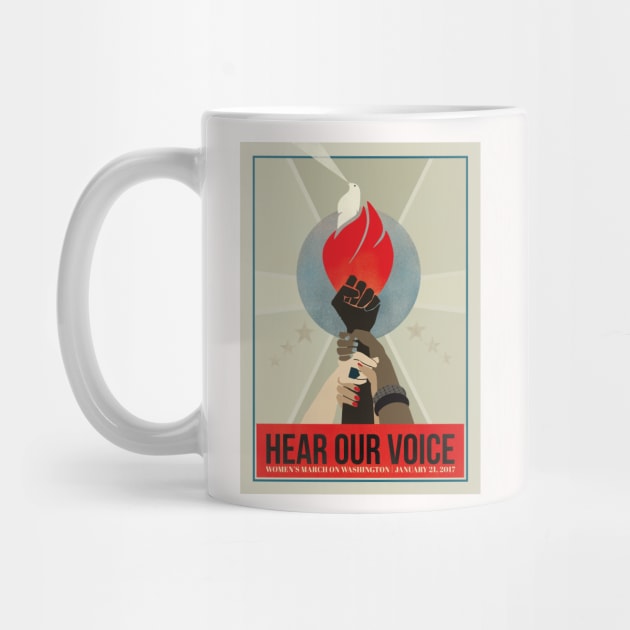 Hear Our Voice Prints, Notebooks, & Mugs by brightpaperwerewolves